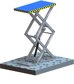 Подъемник ножничный PNG с ходом до 3800 мм